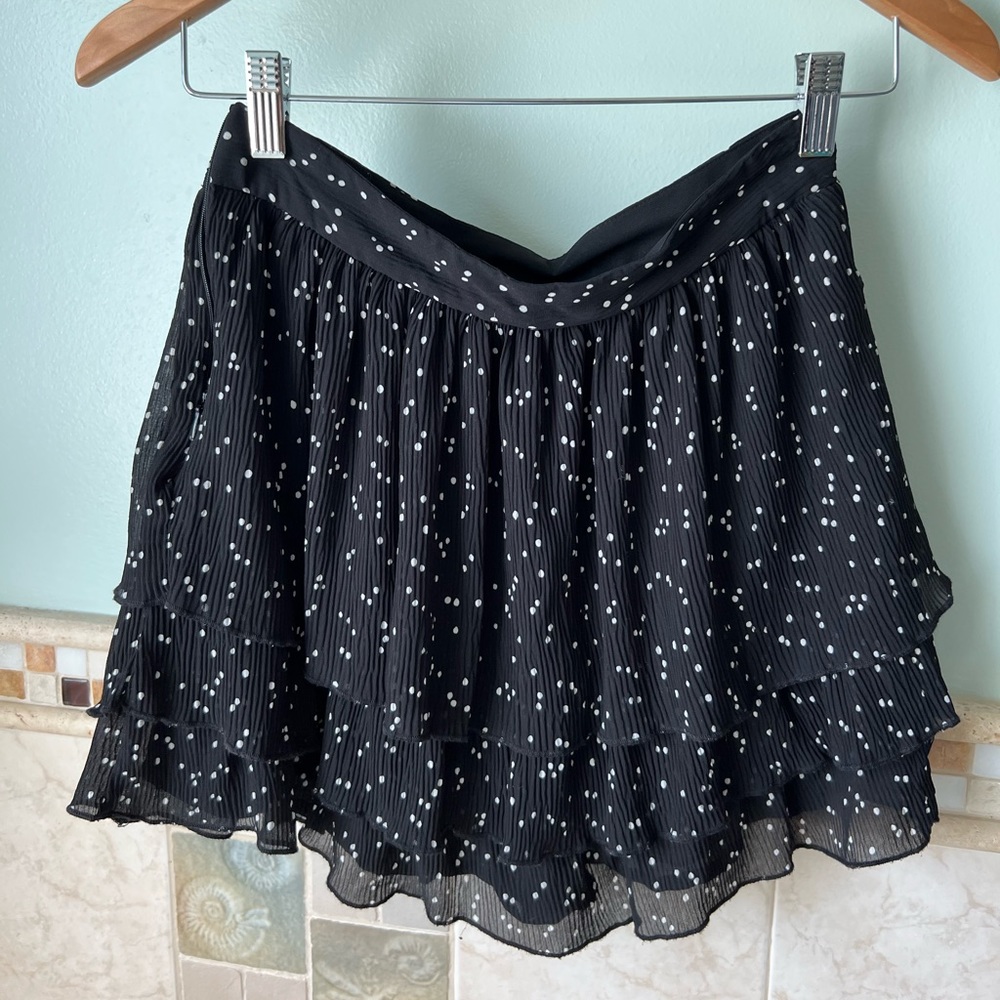 Zara polka dot skort